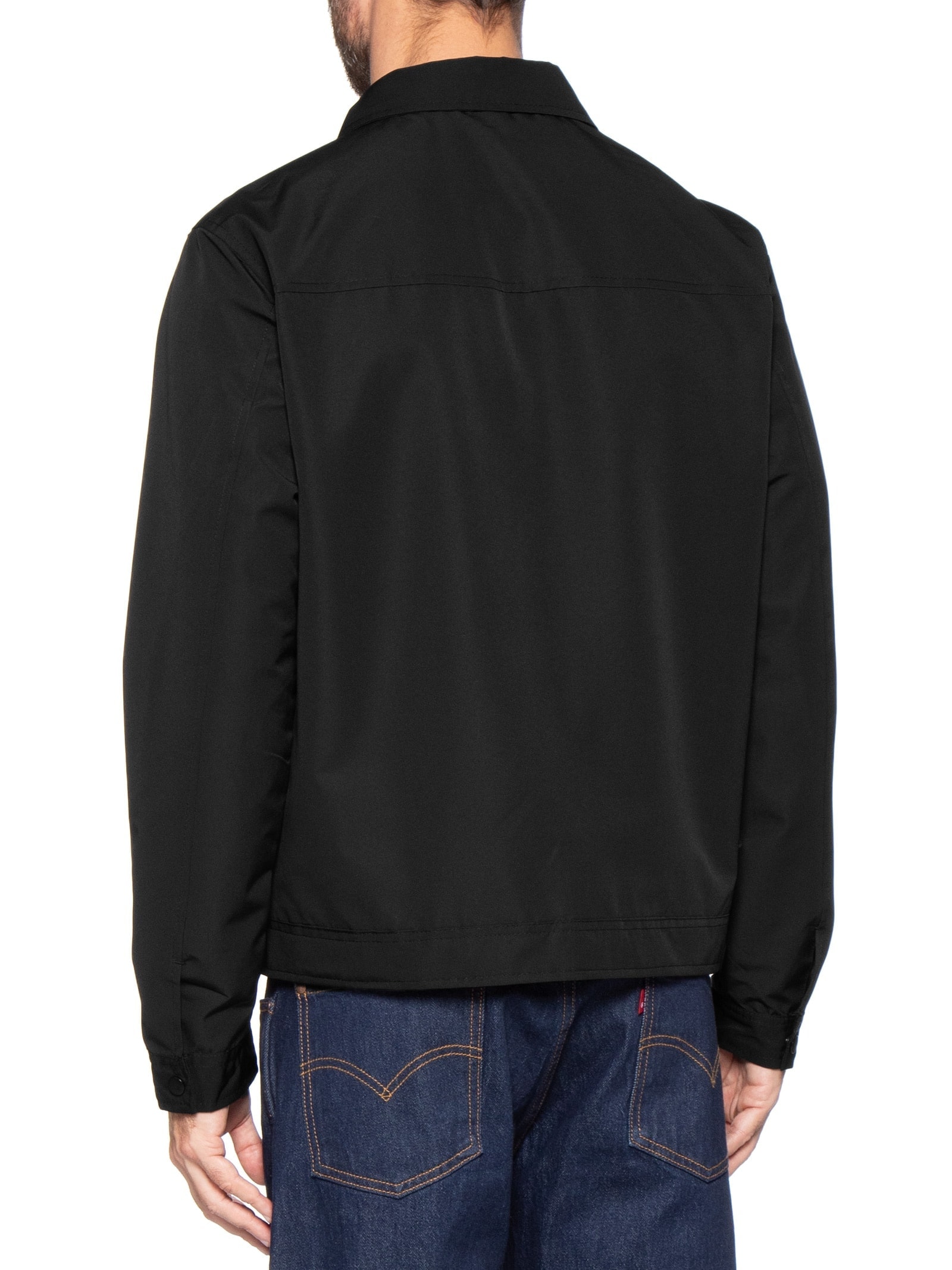 Casaco Masculino Clássico Preto Basiq Men