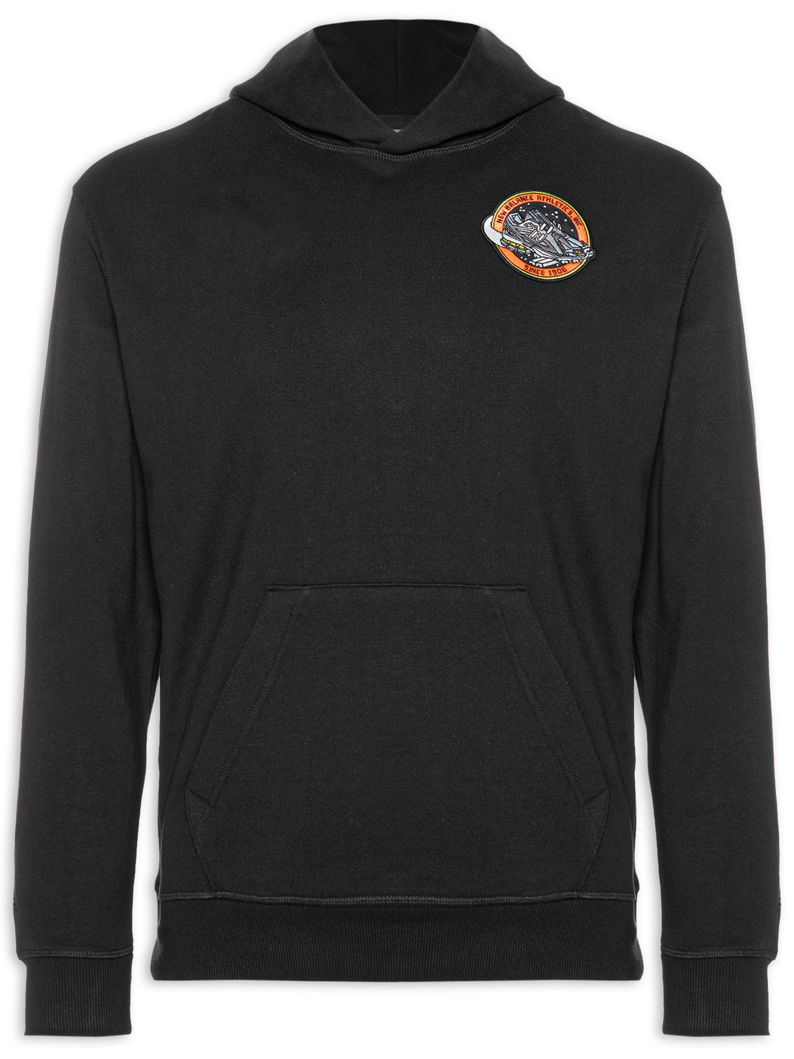 Casaco Masculino Com Capuz Ghica International Sport Preto New Balance