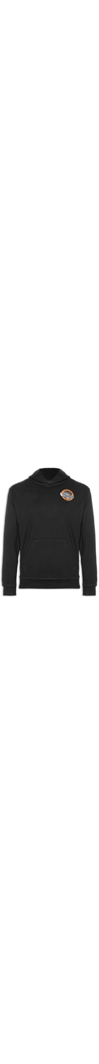 Casaco Masculino Com Capuz Ghica International Sport - Preto