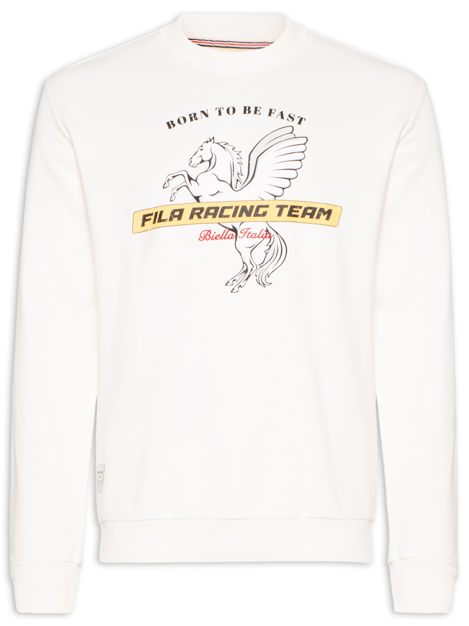 Fila Casaco Masculino Comfort Motor Sport Gardenia Off White