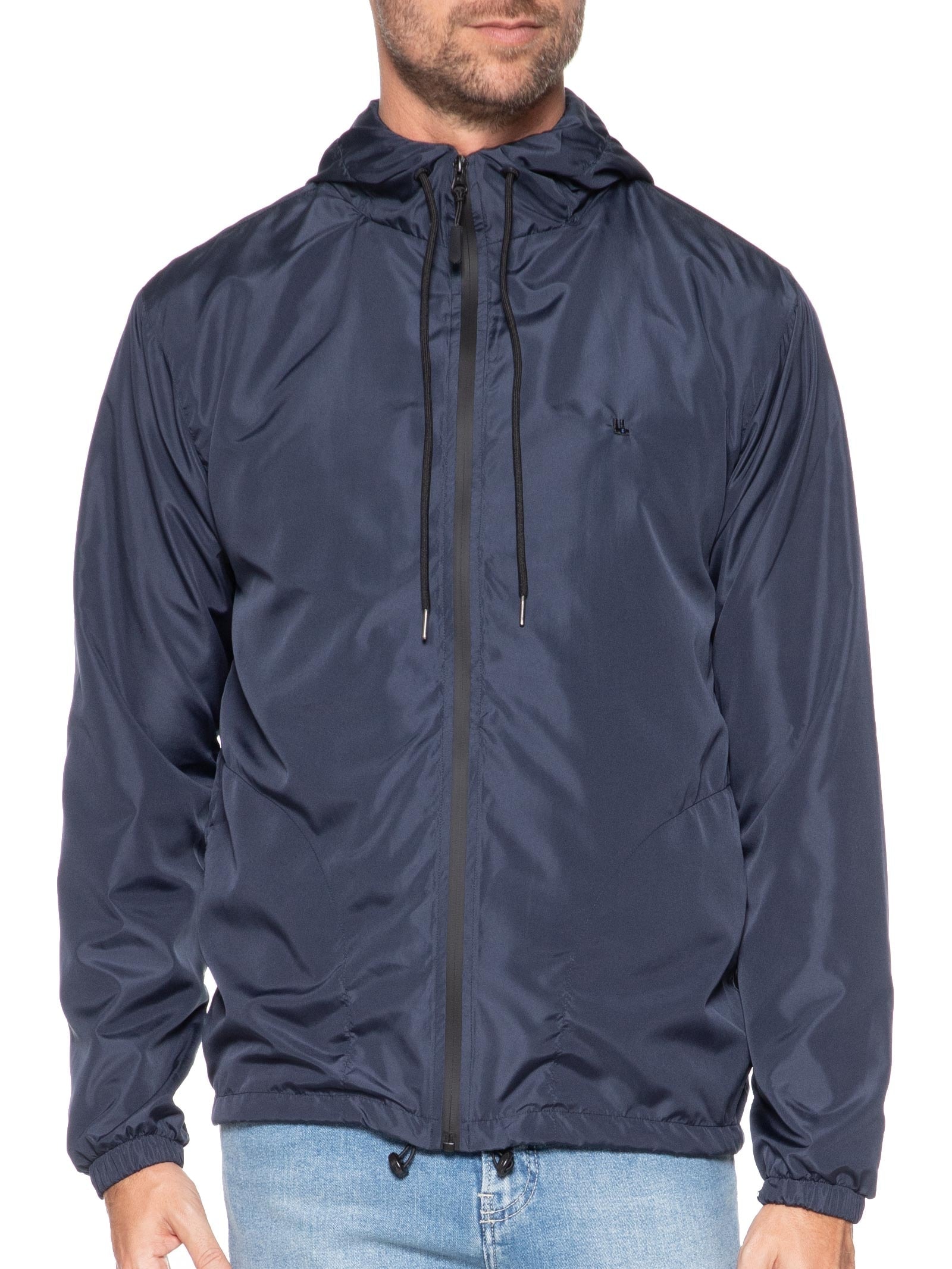 Casaco Masculino Corta Vento Color Azul Foxton