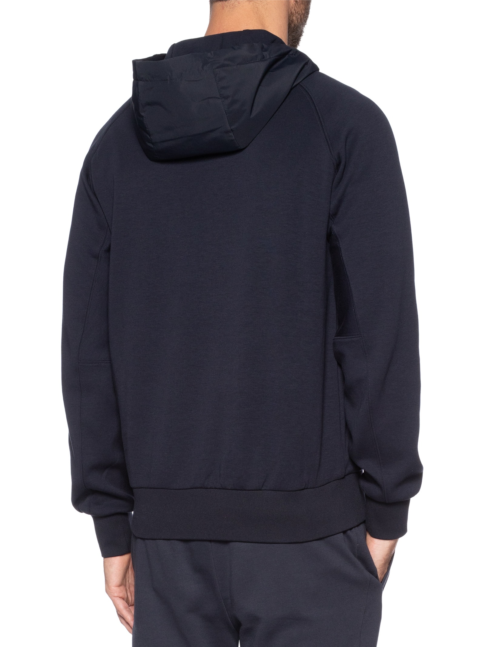 Casaco Masculino De Moletom Com Capuz Mix Média Azul Tommy Hilfiger