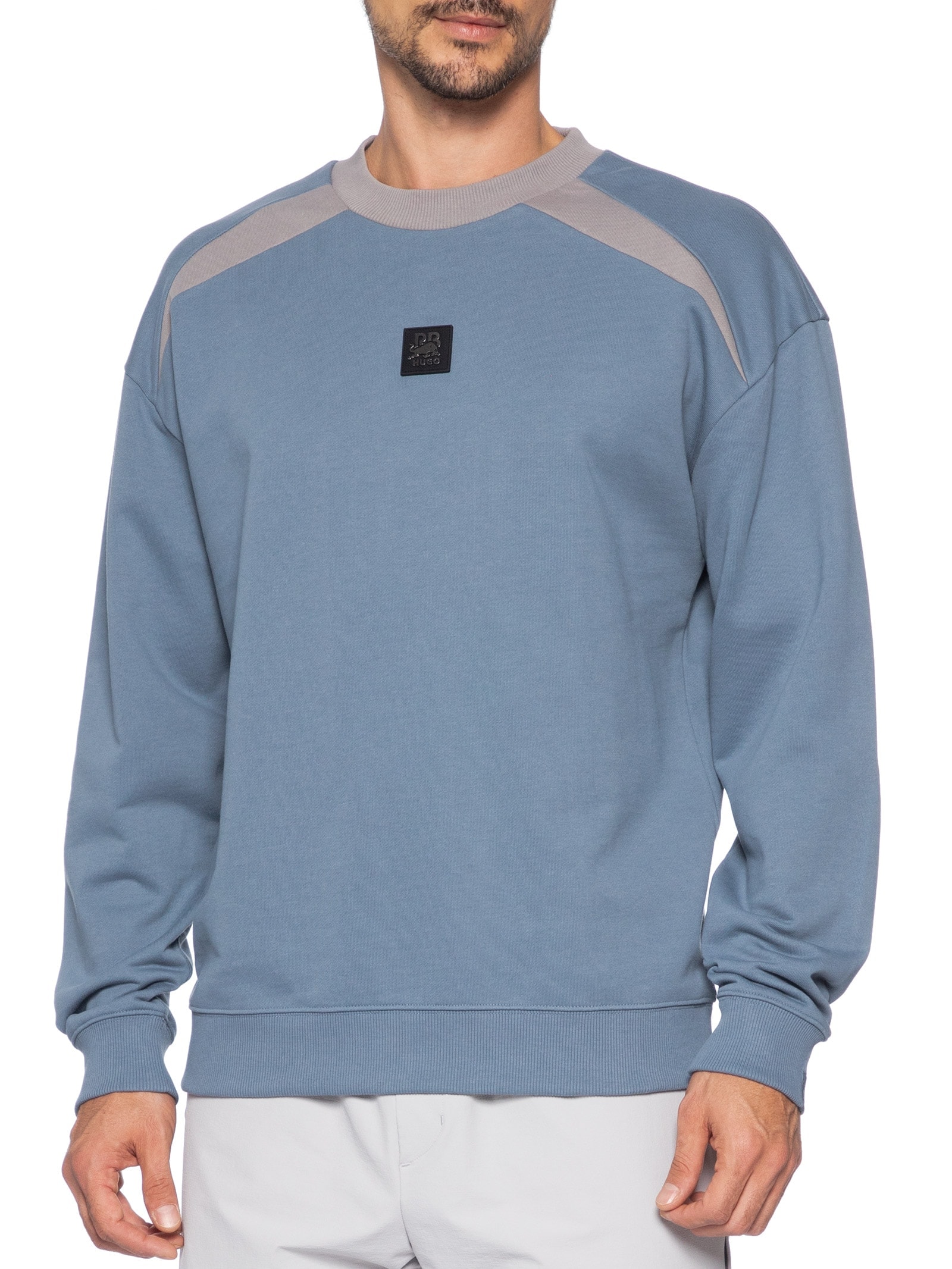 Casaco Masculino De Moletom Davalio Collab Red bull Cinza Hugo