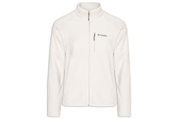 Casaco Masculino Fast Trek Fleece Com Zíper Interno - Branco