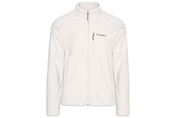 Casaco Masculino Fast Trek Fleece Com Zíper Interno - Branco