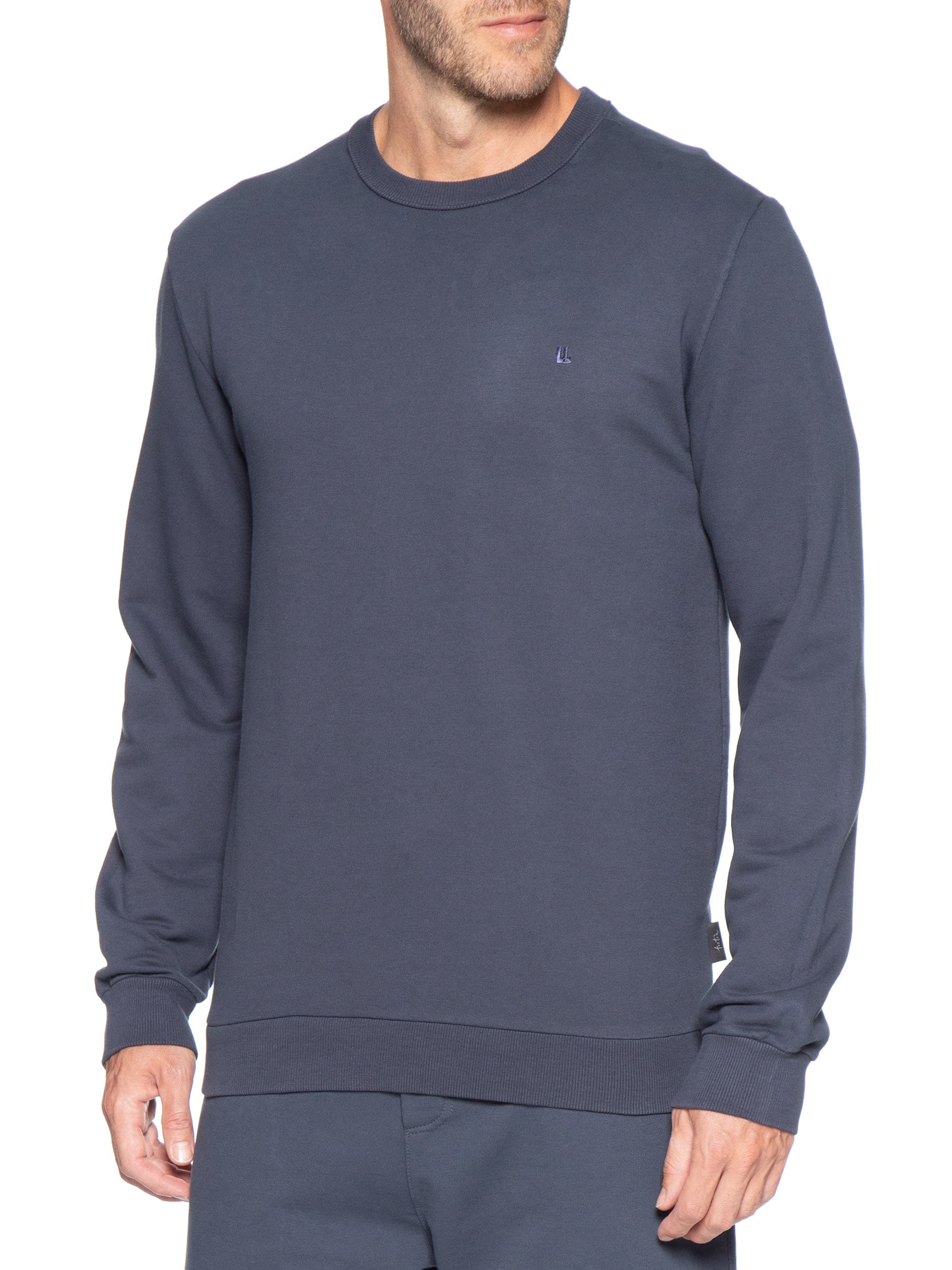 Casaco Masculino Fechado Urbano Azul Foxton