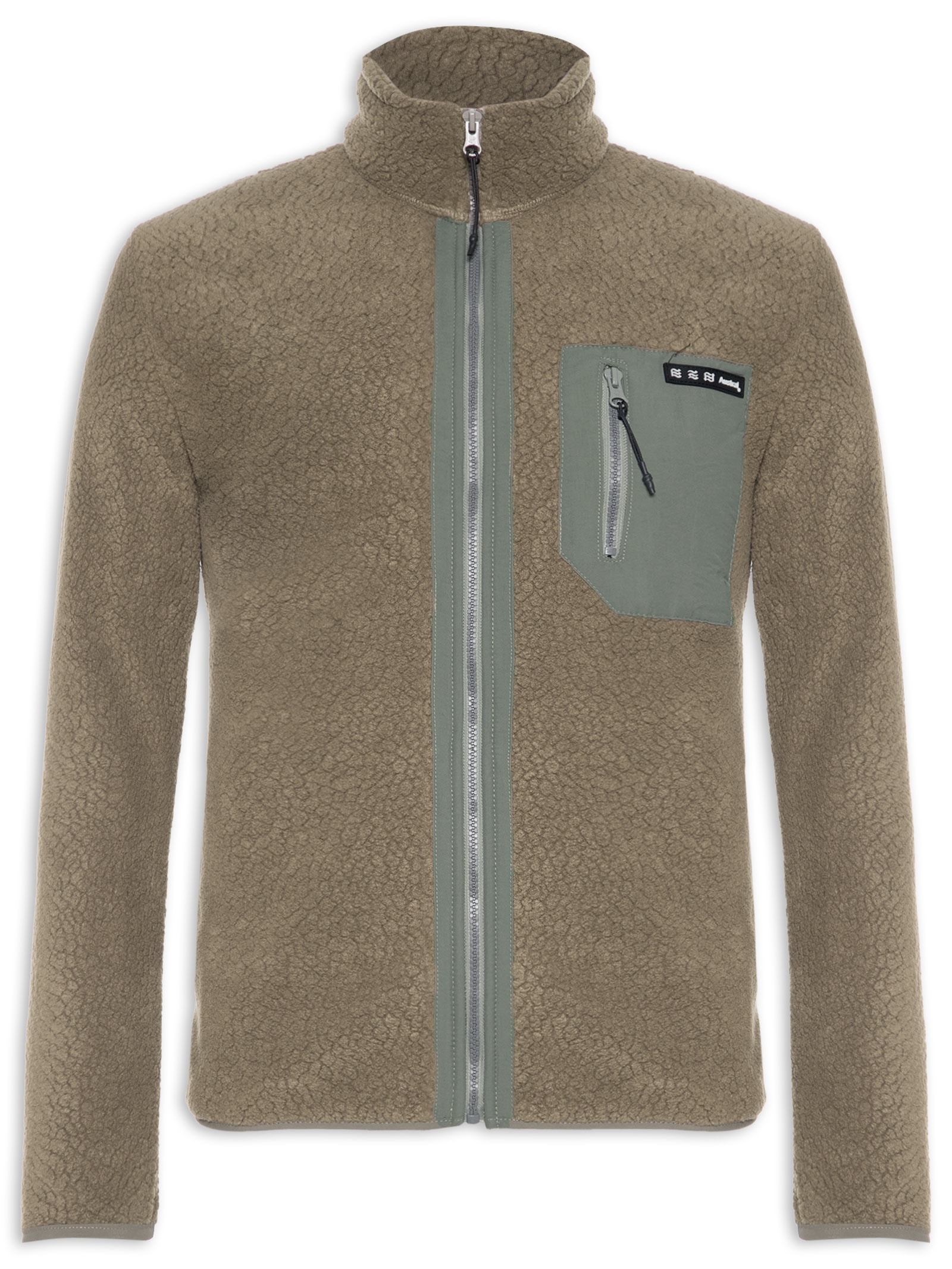 Casaco Masculino Fleece Nagano Marrom Austral