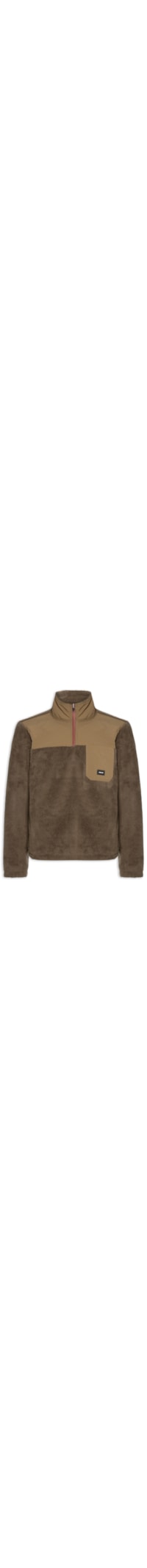 Casaco Masculino Fleece Trkk Ripstop - Marrom