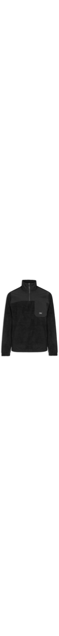 Casaco Masculino Fleece Trkk Ripstop - Preto
