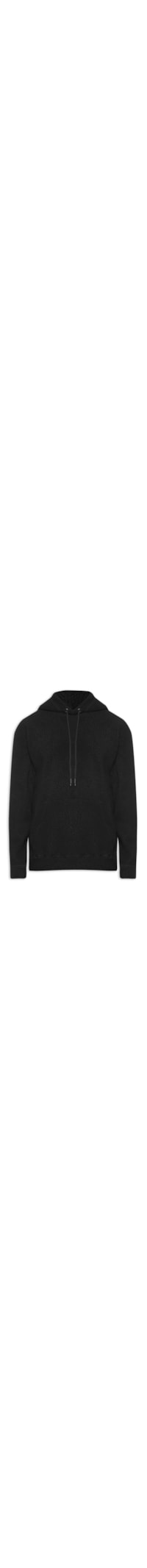 Casaco Masculino Hoodie Com Capuz Sherpa - Preto
