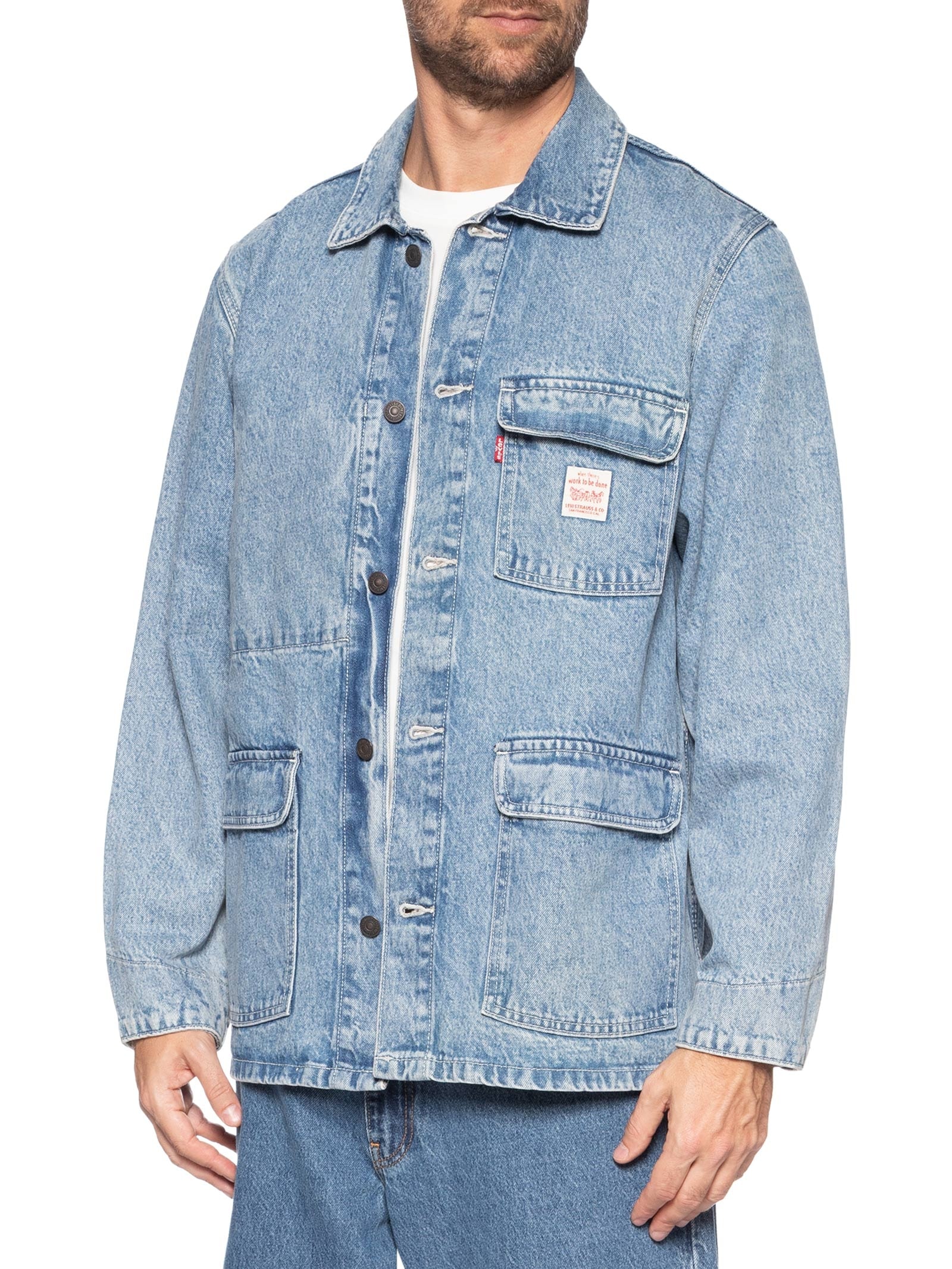 Casaco Masculino Jeans Broadway Engineer Azul Levi's