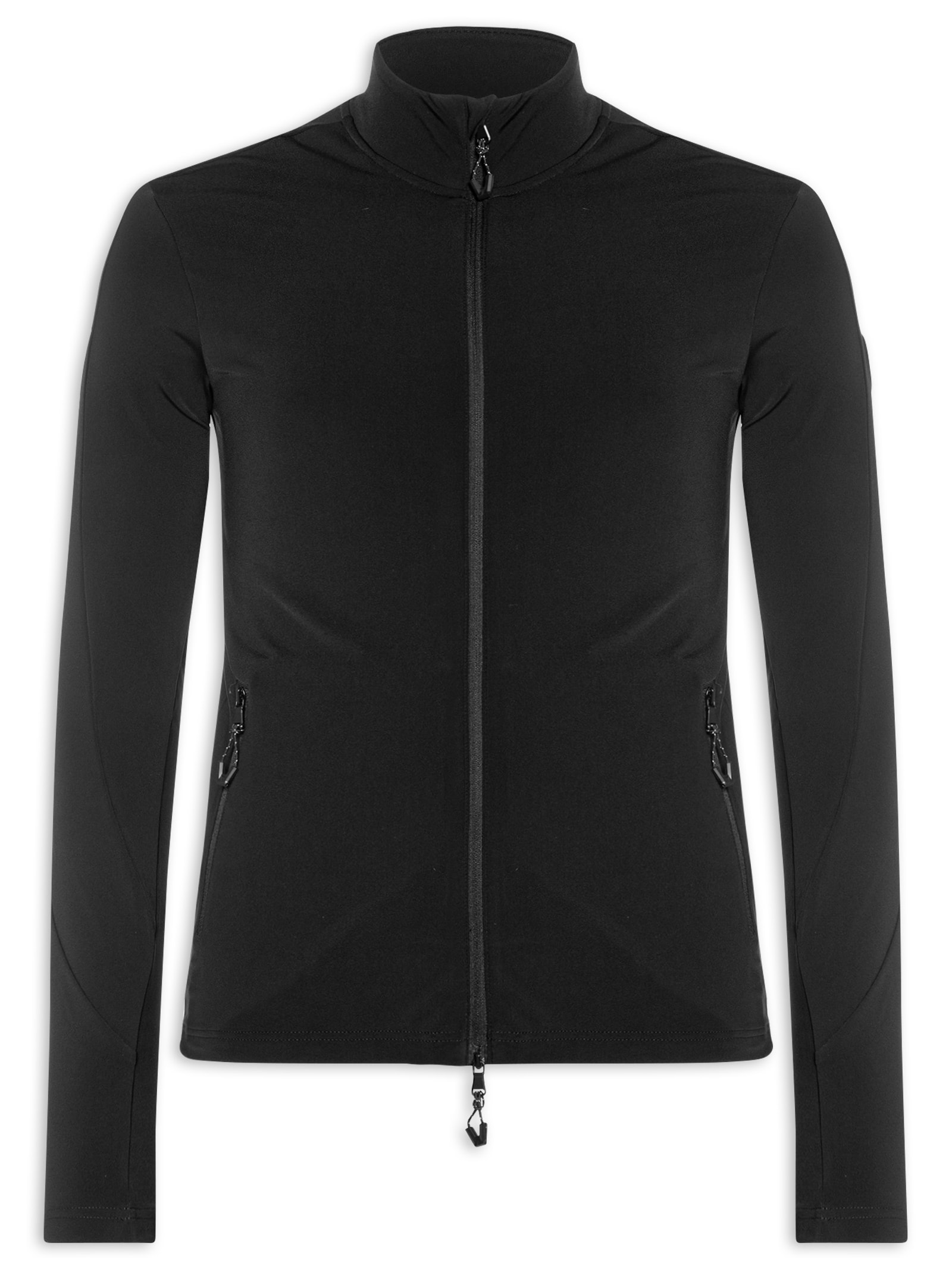 Casaco Masculino Jersey Technical Ski Fleece Preto Ea7 Emporio Armani