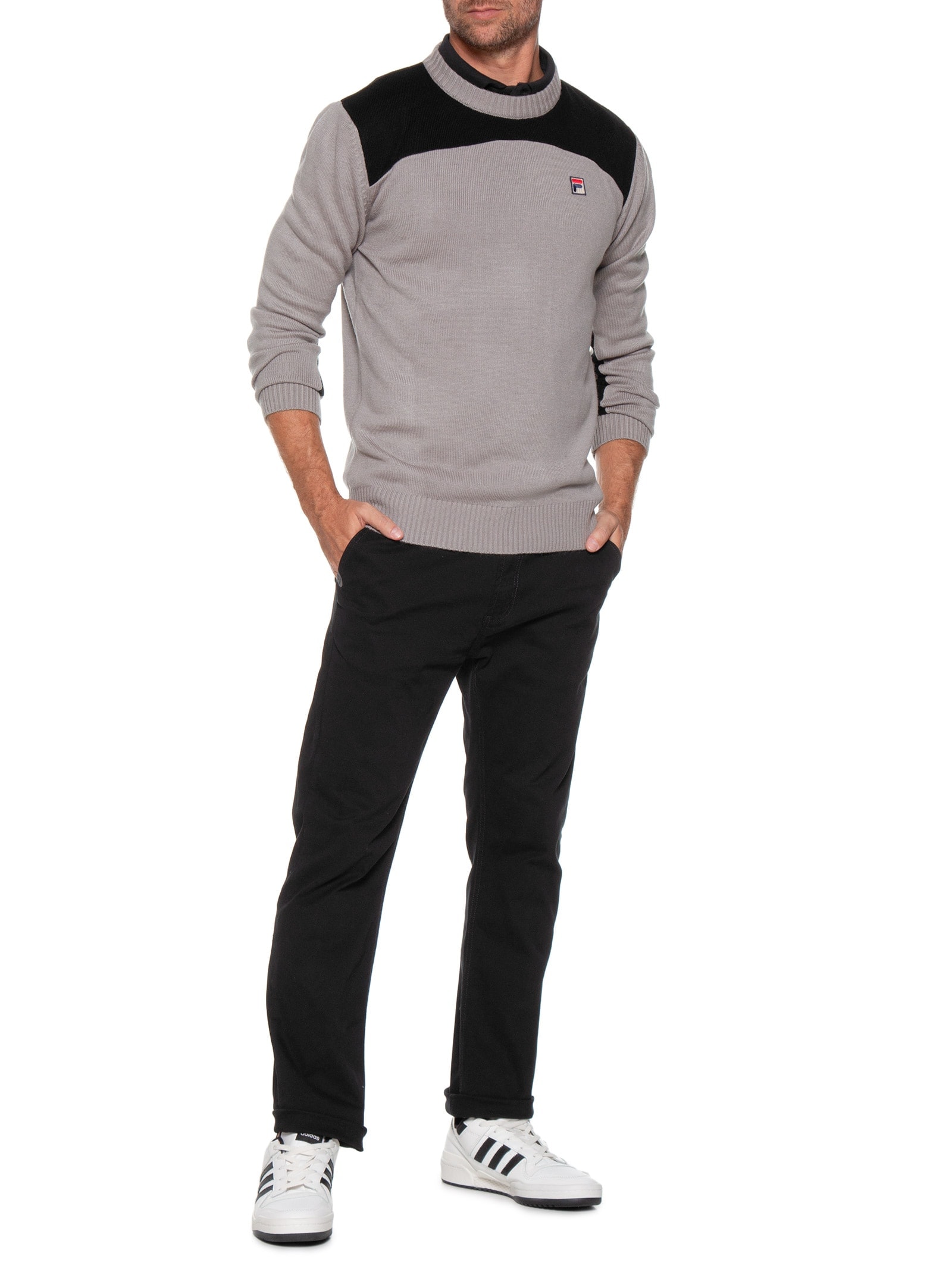 Casaco Masculino Josh Cinza Fila