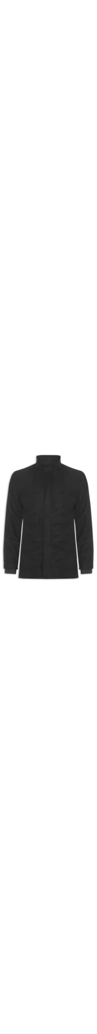 Casaco Masculino Lã Batida - Preto