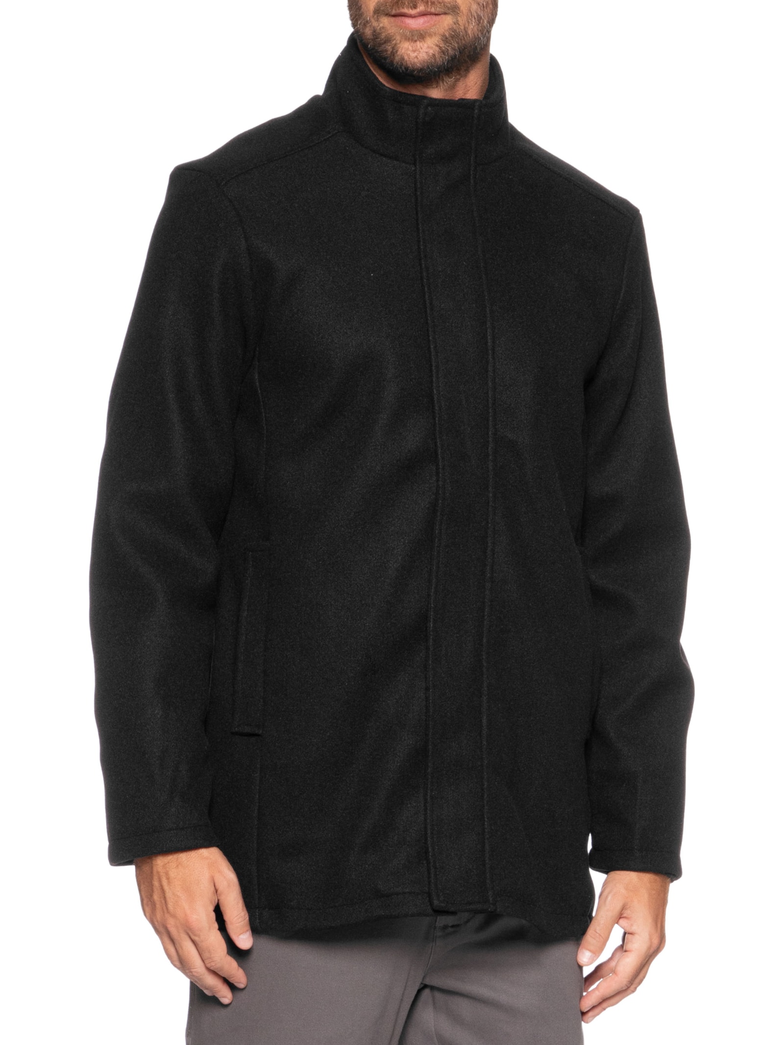 Casaco Masculino Médio Preto '2 Essential