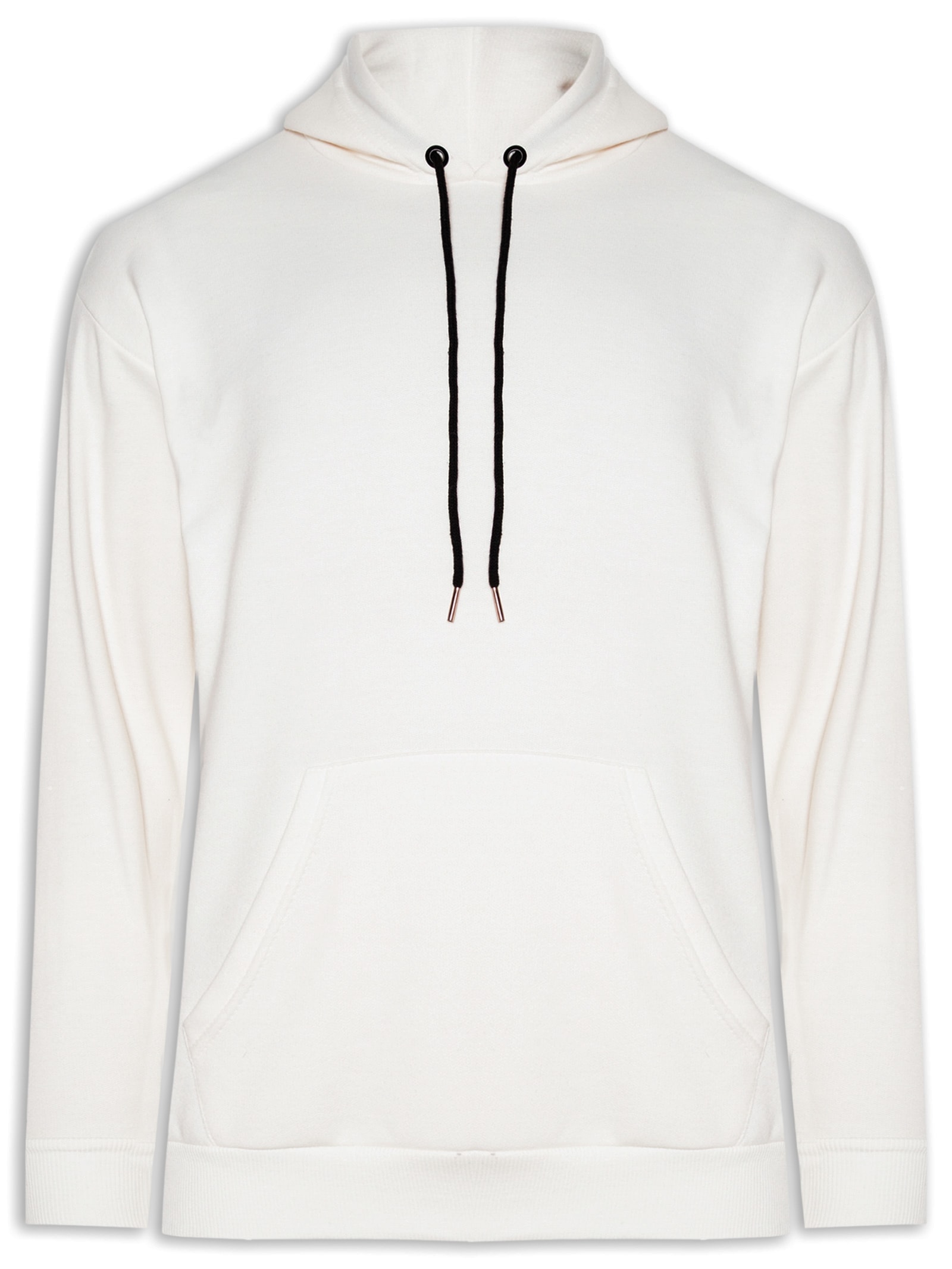 Casaco Masculino Moletom Com Capuz Off White Basiq Men