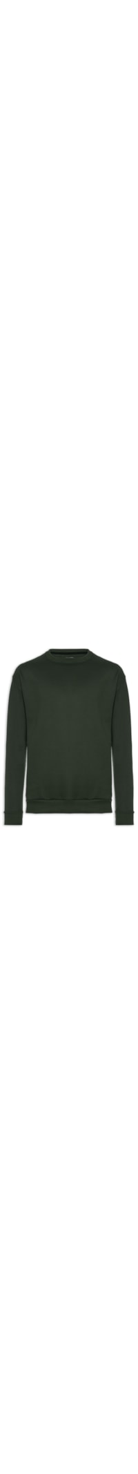 Casaco Masculino Moletom Gola Careca - Verde
