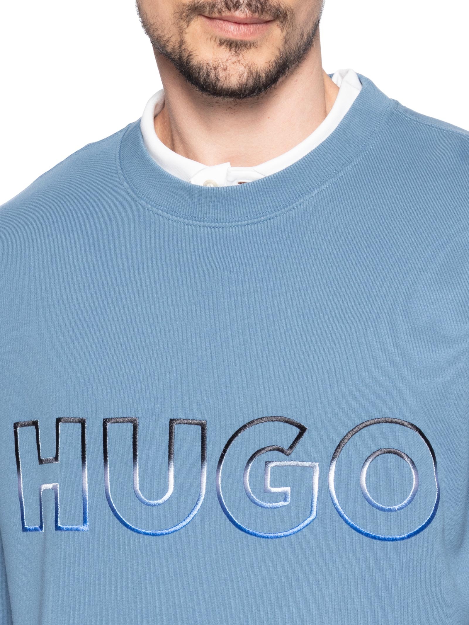 Casaco Masculino Moletom Nogocrew Azul Hugo