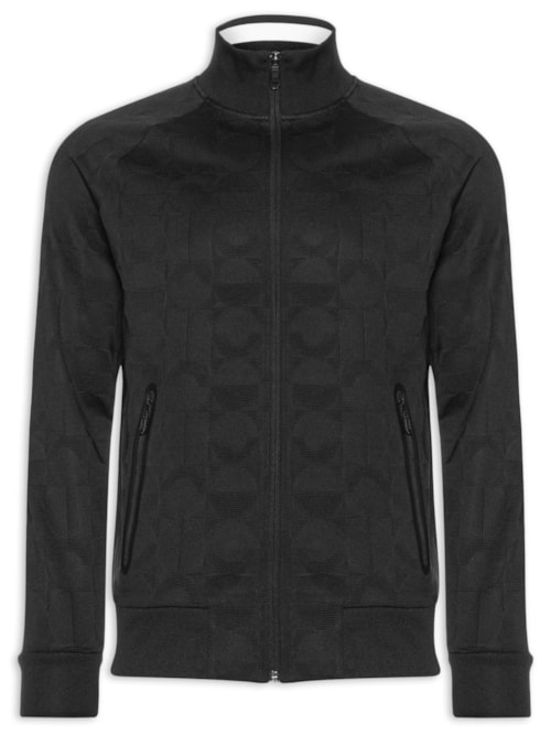 Casaco Masculino Moletom Skarley Striped C – Preto