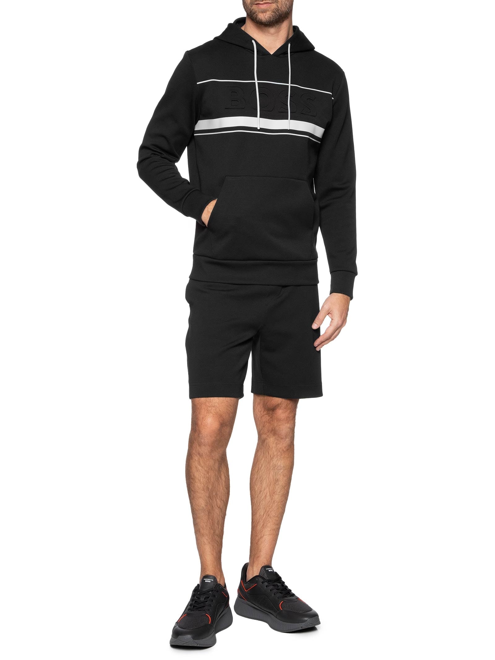 Casaco Masculino Moletom Soody Zone Preto Boss