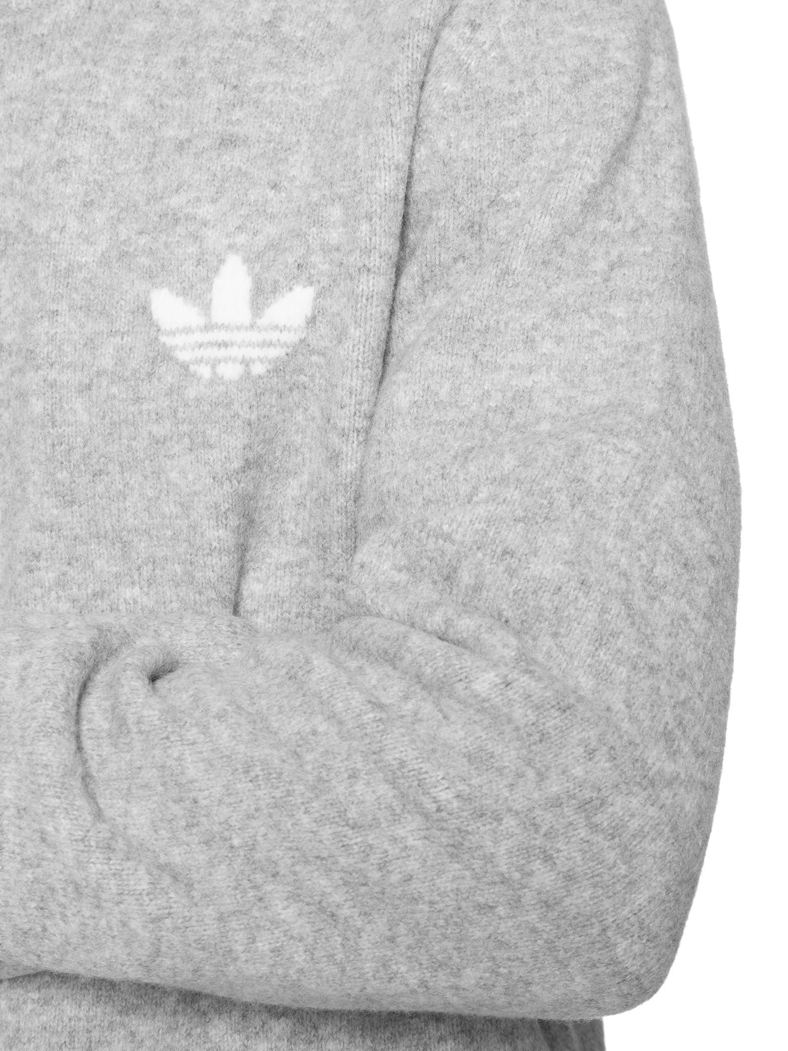 Casaco Masculino Moletom Trefoil Ess Cinza Adidas Originals