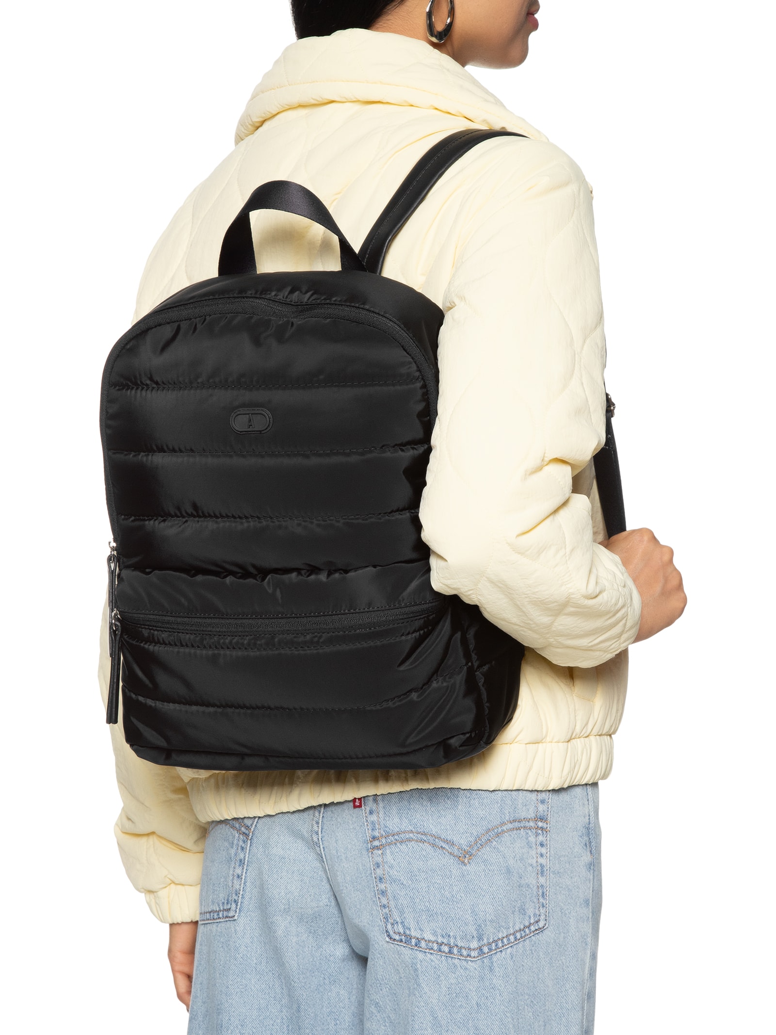 Casaco Masculino Moletom Zíper Com Gorro Azul Anacapri