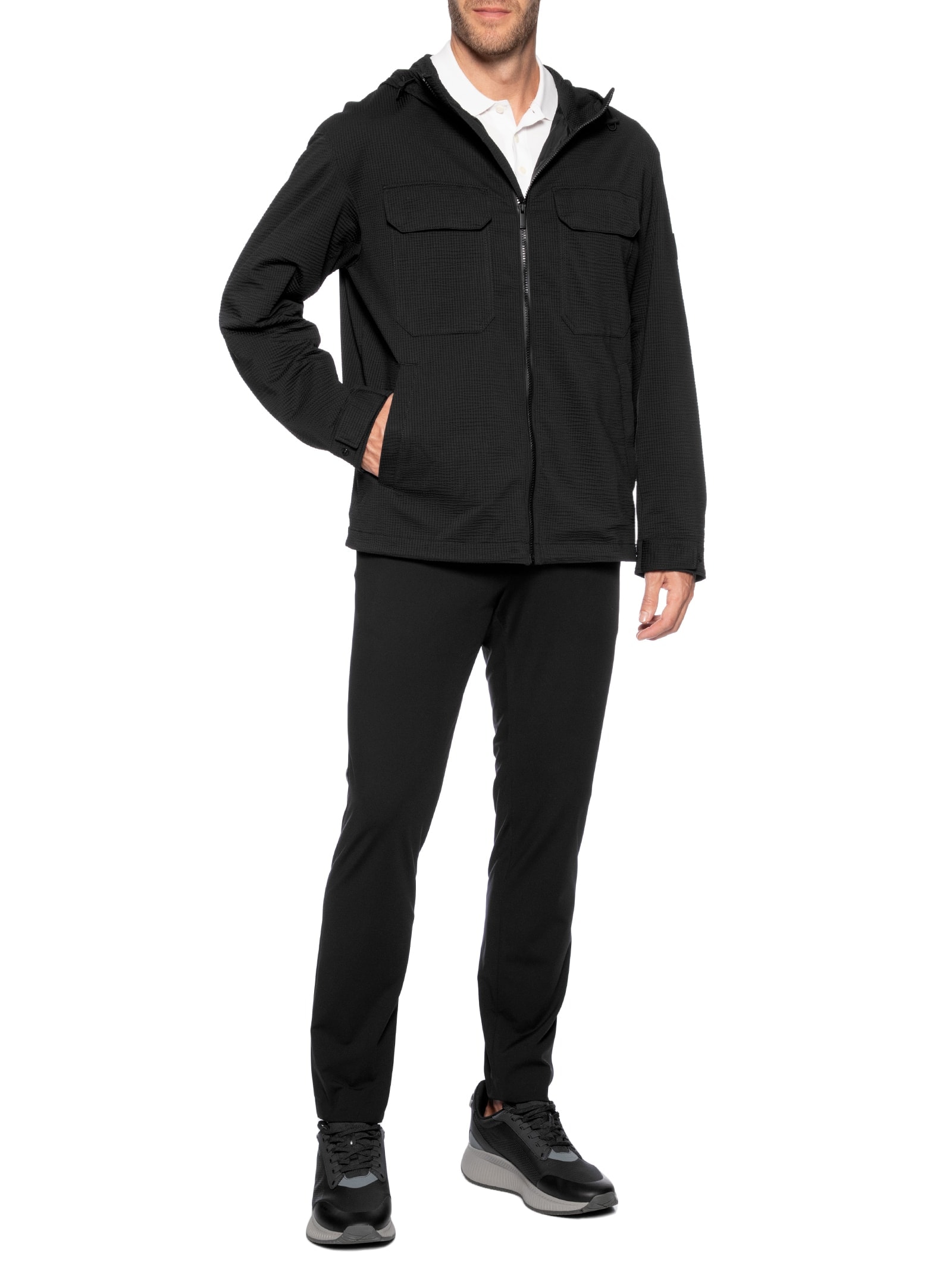 Casaco Masculino P Colide Preto Boss