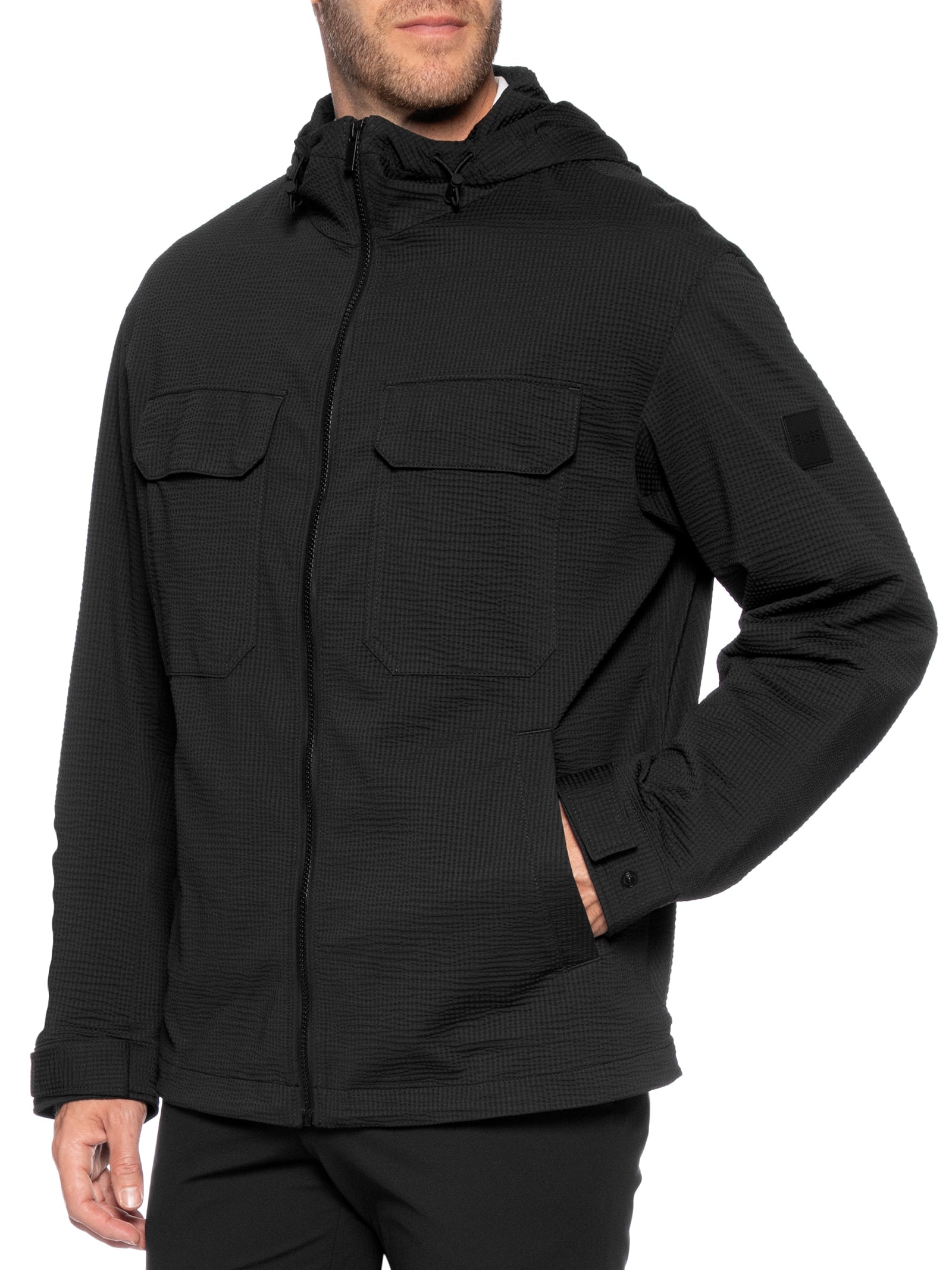 Casaco Masculino P Colide Preto Boss