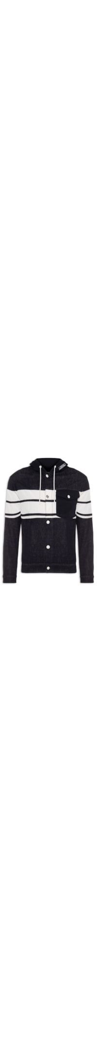 Casaco Masculino Recortes - Azul