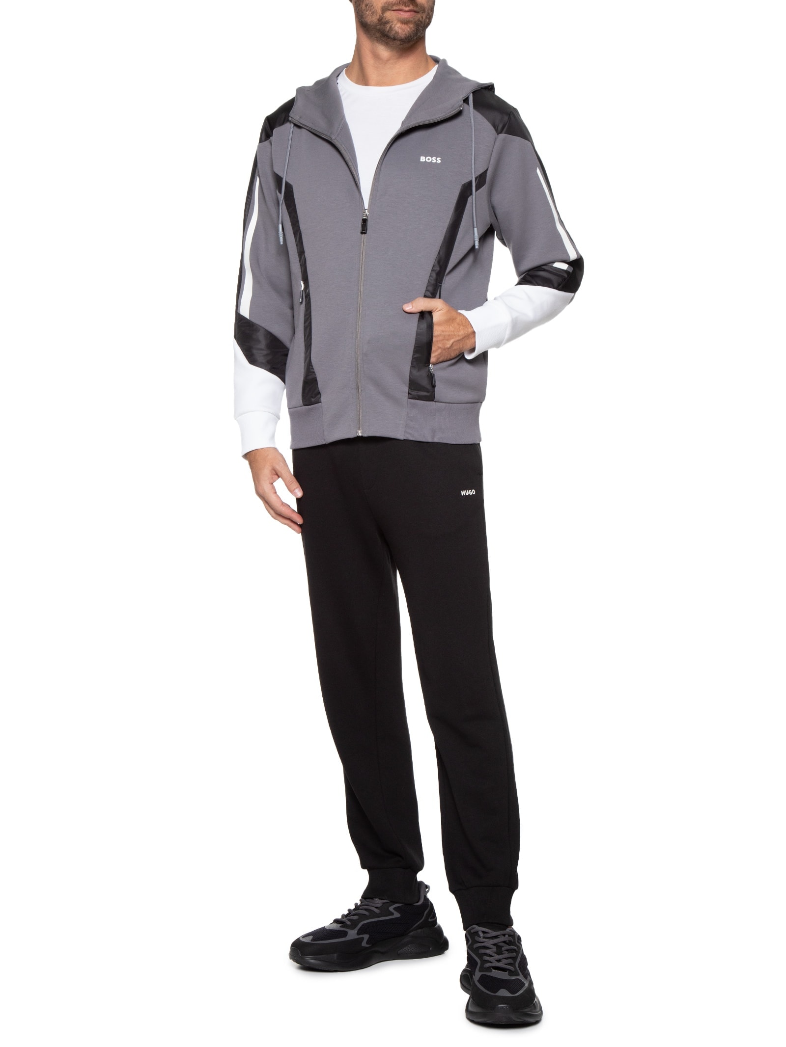 Casaco Masculino Saggon Cinza Boss