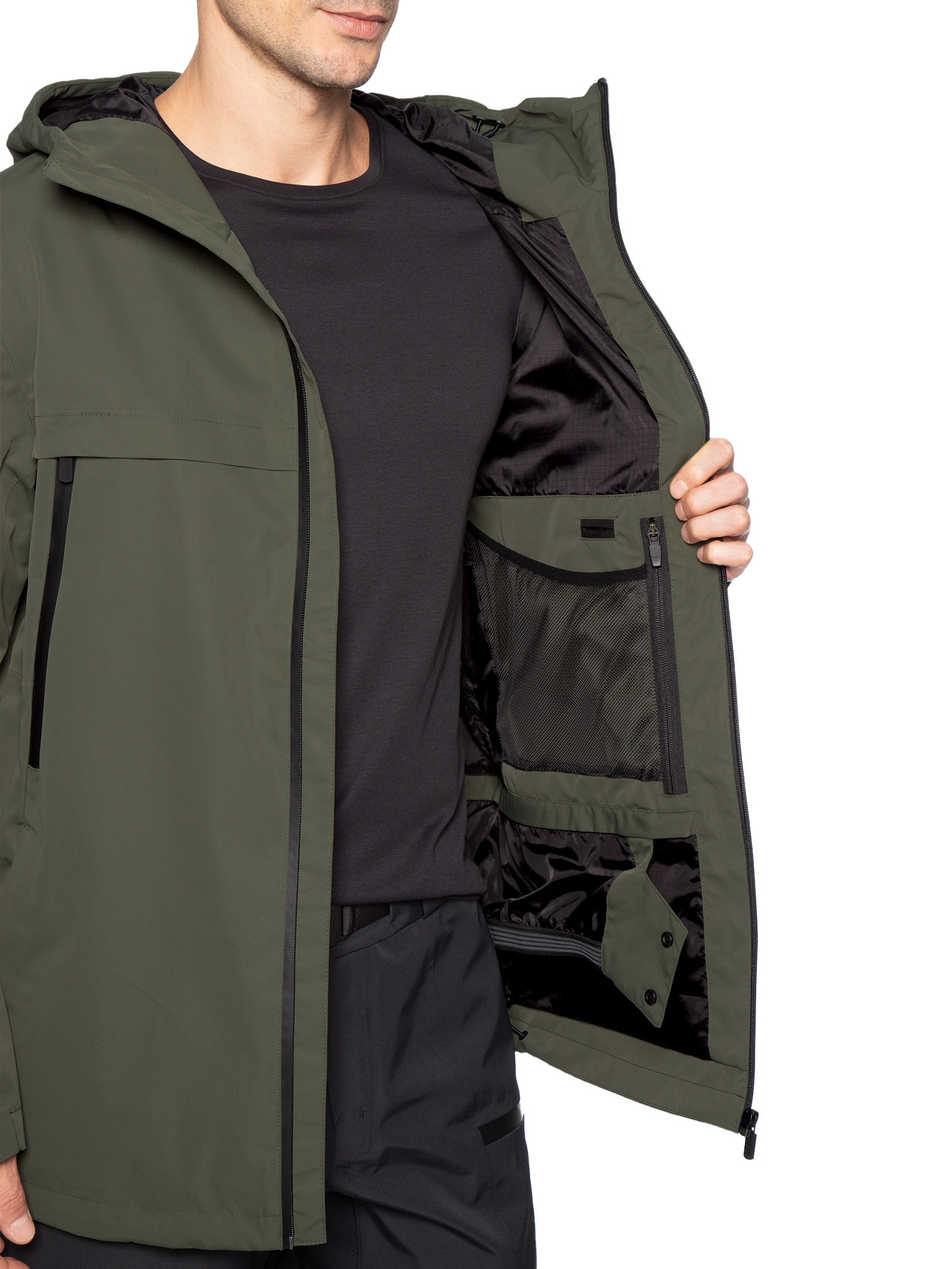 Casaco Masculino Snowtech3 Verde Osklen