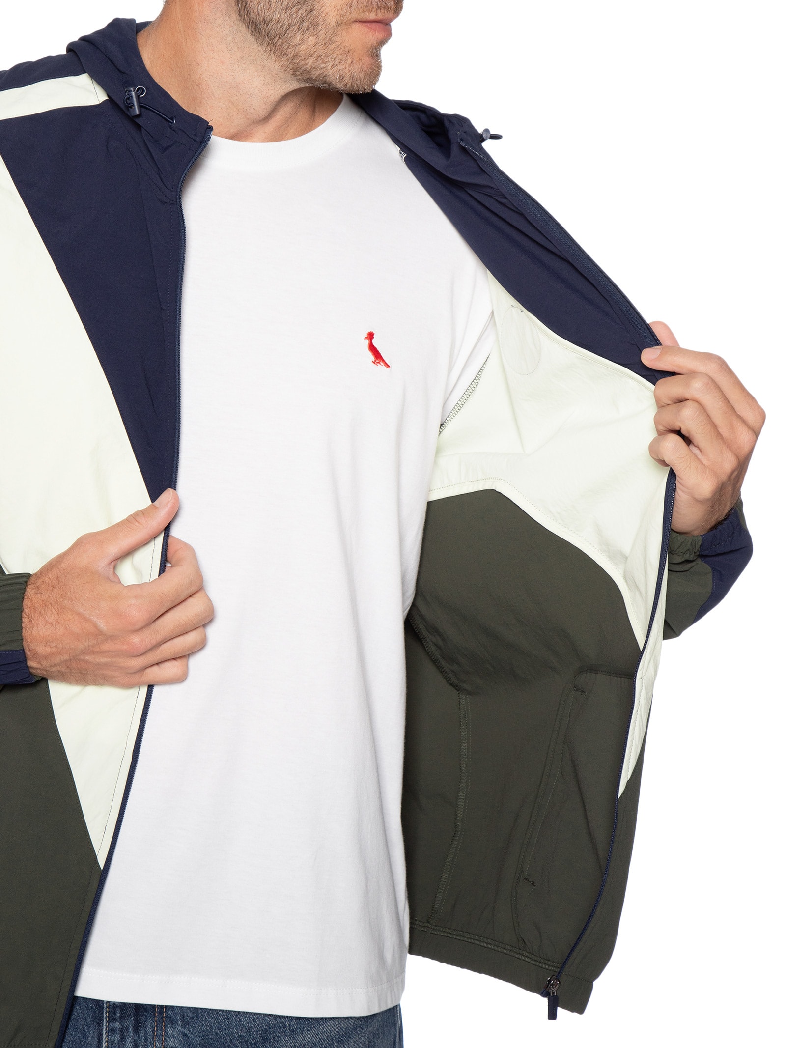 Casaco Masculino Sport Recortes RSV Verde Reserva