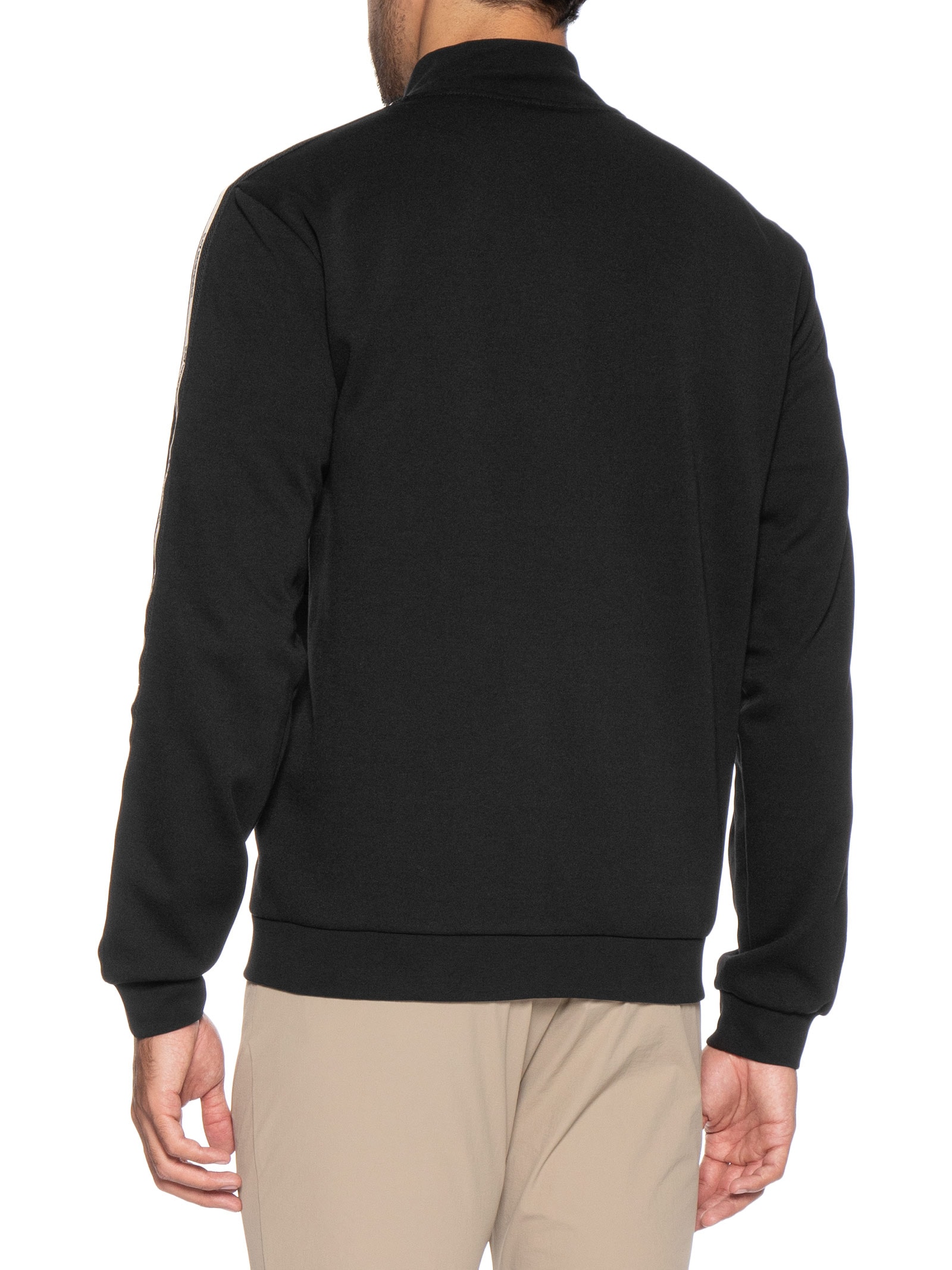 Casaco Masculino Train Logo Tape Preto Ea7 Emporio Armani