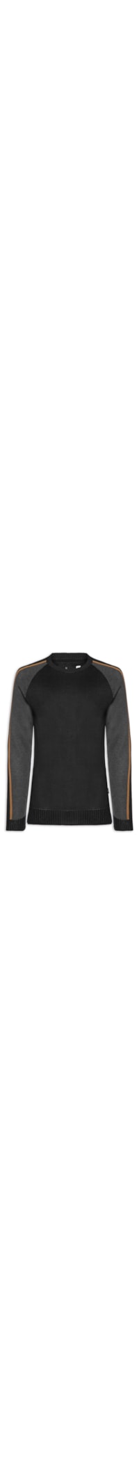 Casaco Masculino Tricot Color - Preto