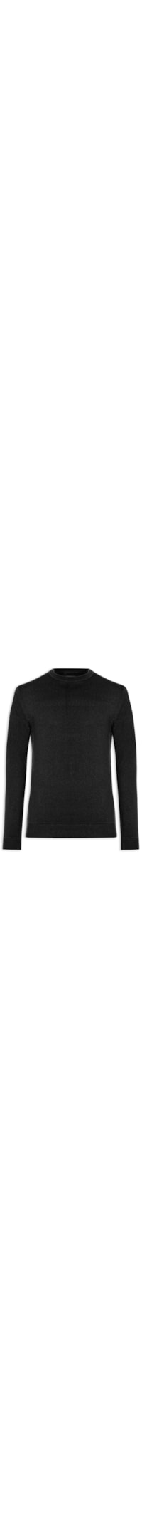 Casaco Masculino Tricot Cotton Cashmere - Preto