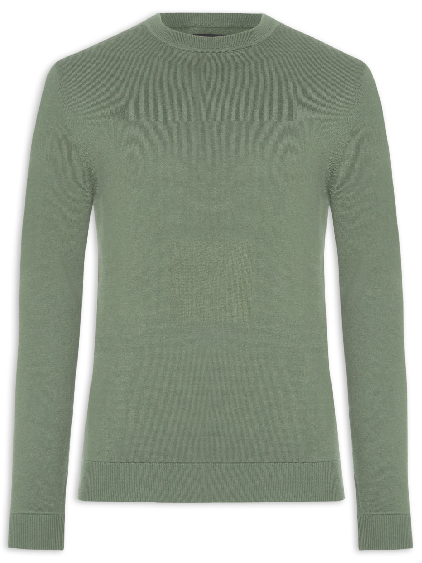 Casaco Masculino Tricot Cotton Cashmere Verde Foxton