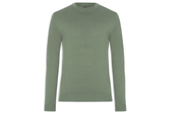 Casaco Masculino Tricot Cotton Cashmere - Verde
