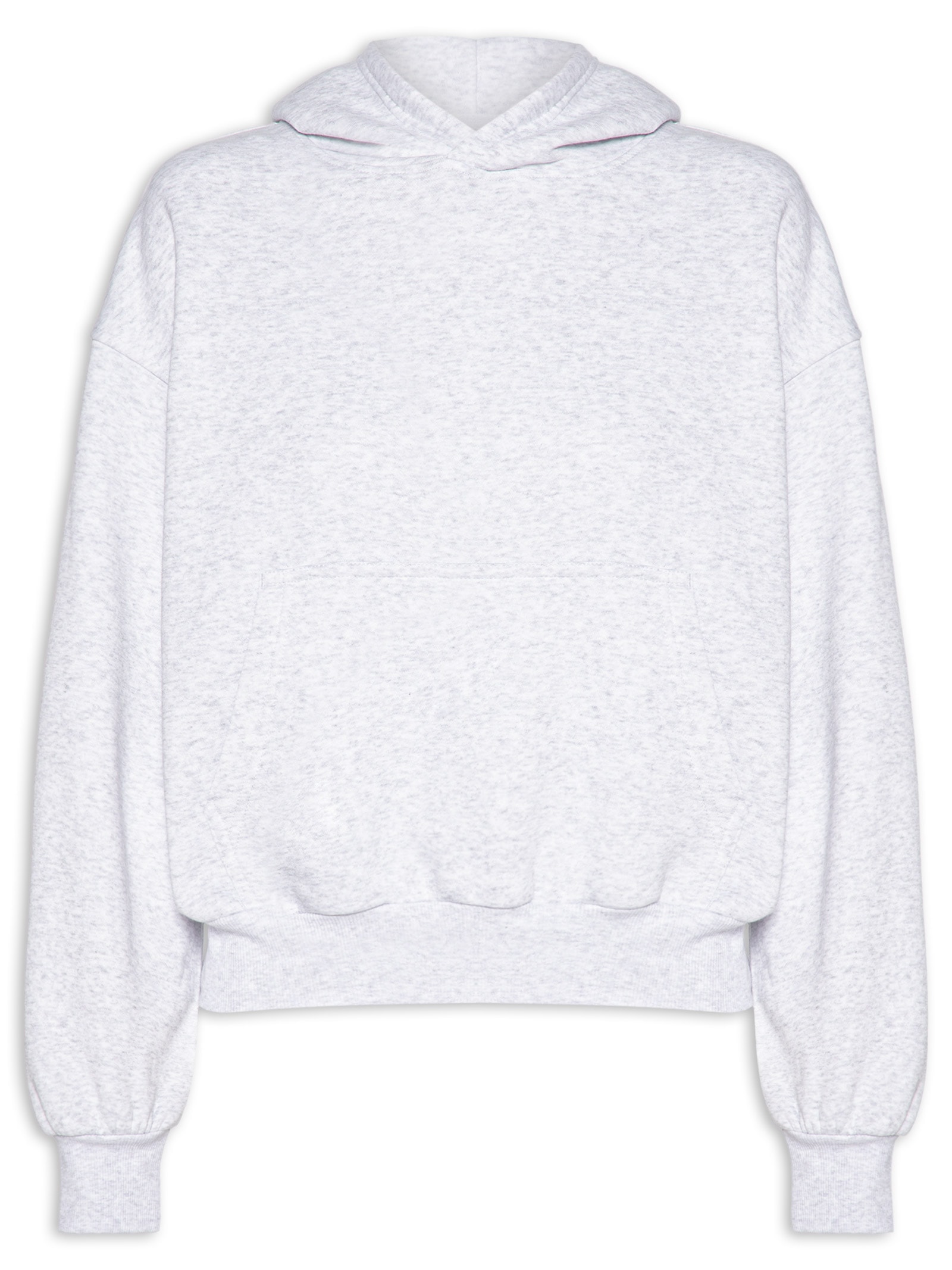Casaco Moletom Feminino Boxy Fleece Hoodie Cinza Cotton On