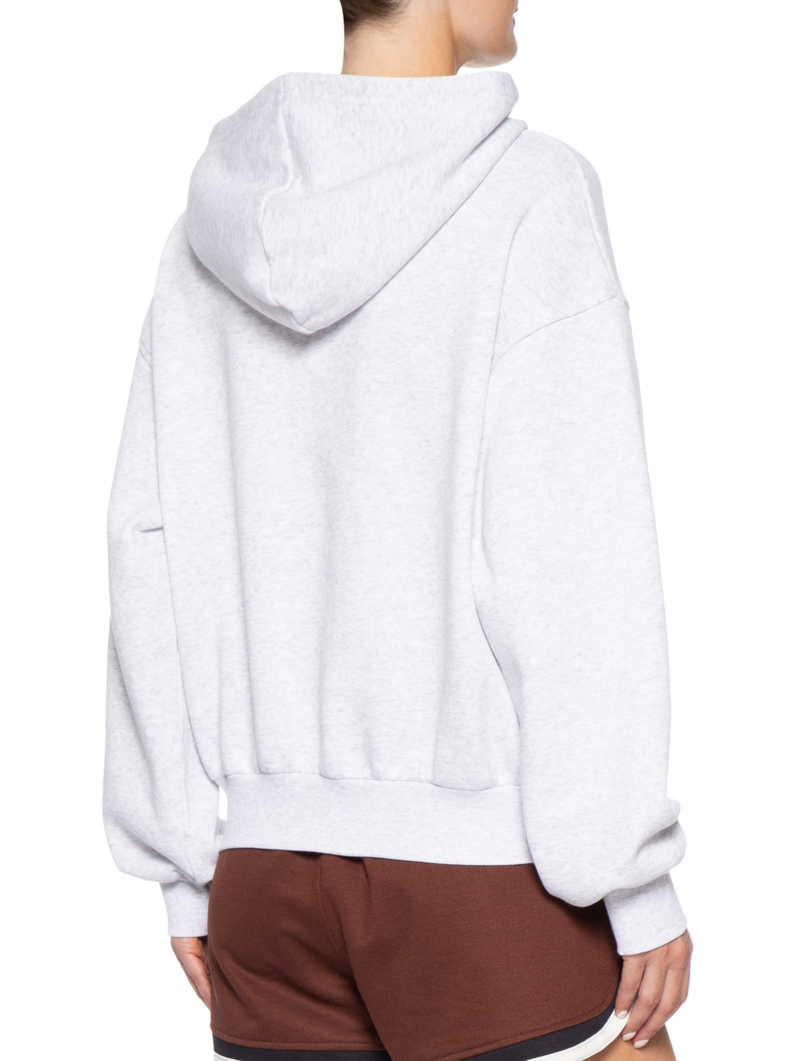 Casaco Moletom Feminino Boxy Fleece Hoodie Cinza Cotton On