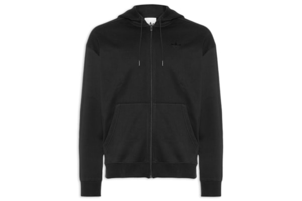 Casaco Moletom Masculino 3 Stripes - Preto