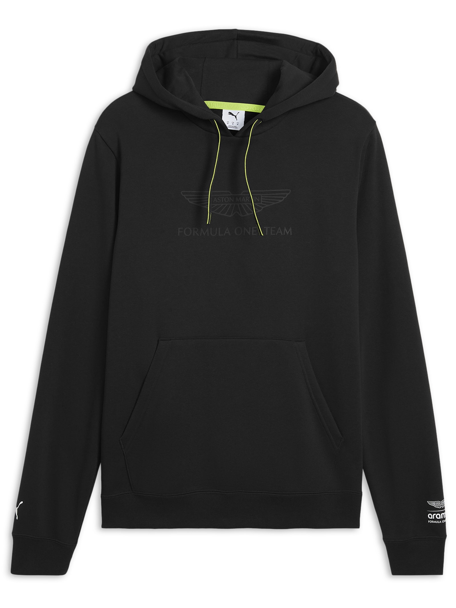 Casaco Moletom Masculino Amf1 Essential Preto Puma + Aston Martin