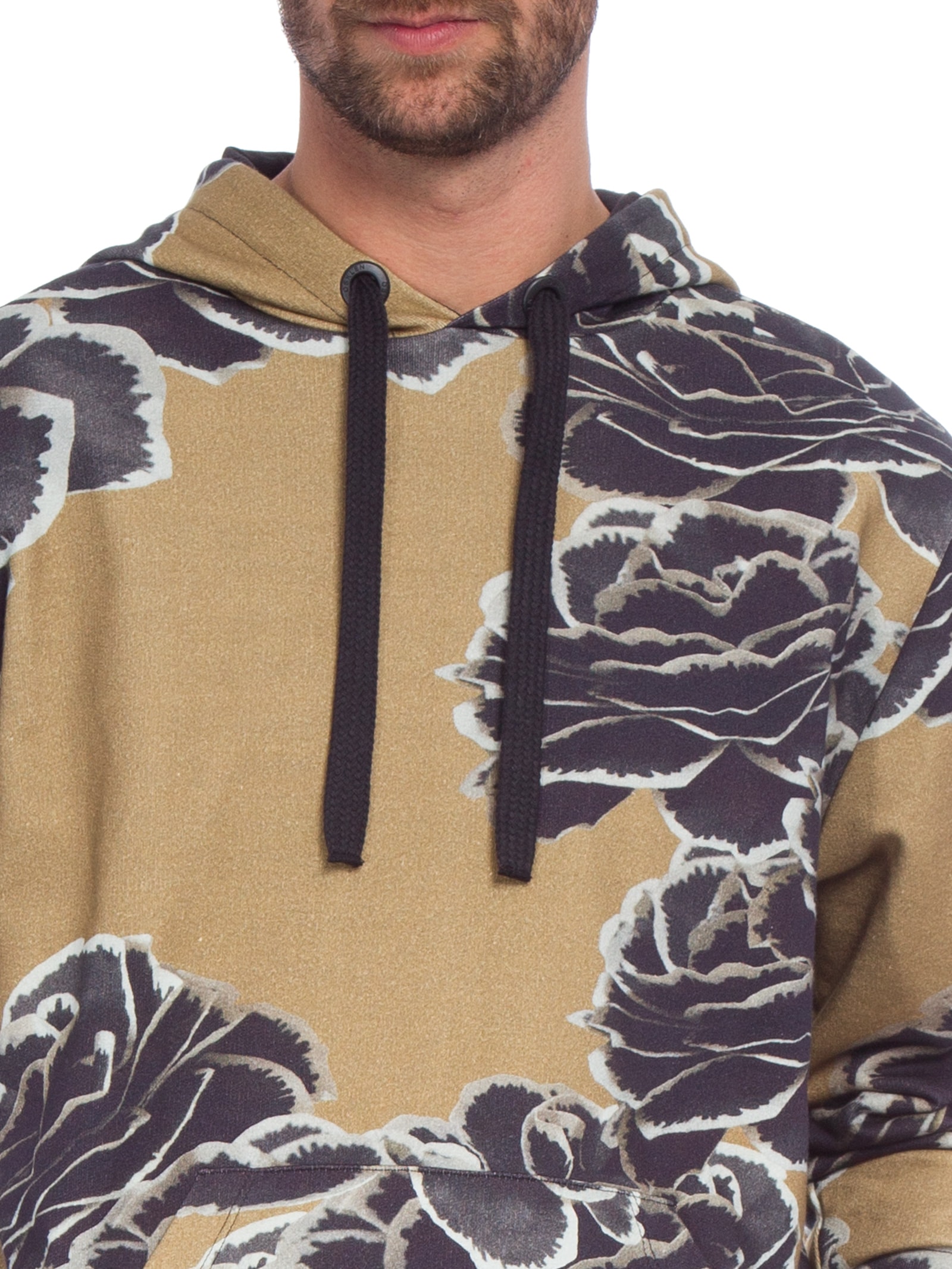 Casaco Moletom Masculino Ink Rose Bege Osklen
