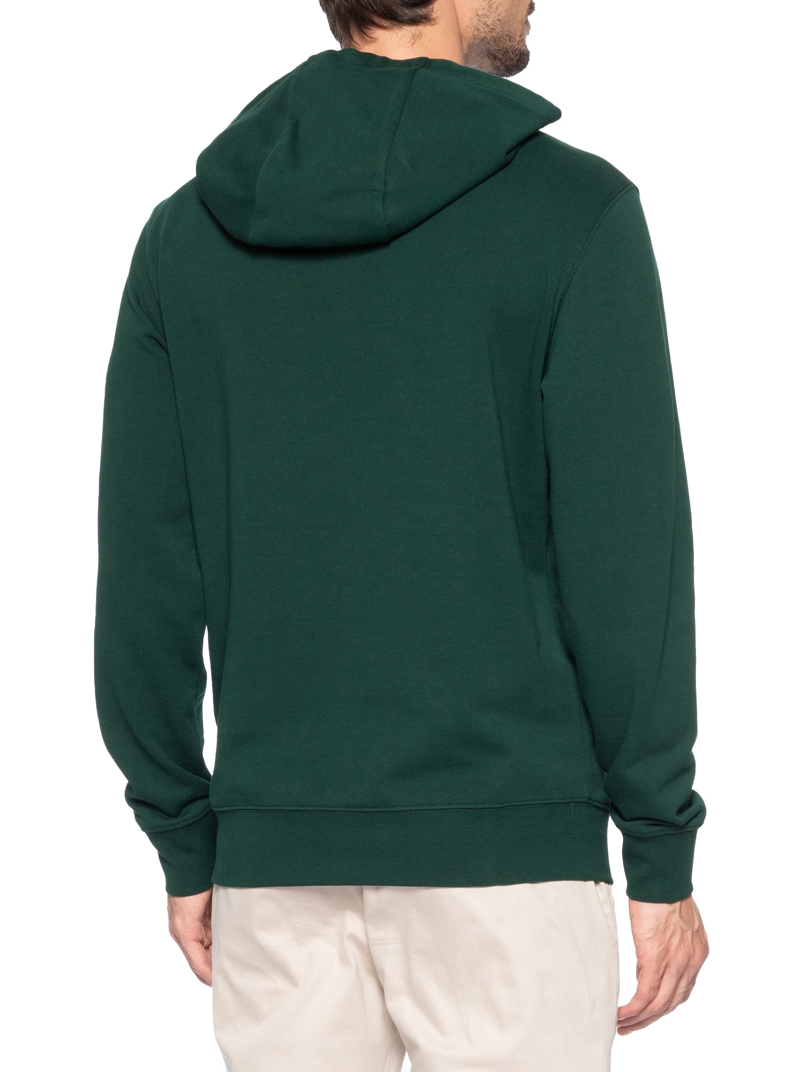 Casaco Moletom Masculino Sem Felpa Com Capuz Brand Love Verde Tommy Hilfiger