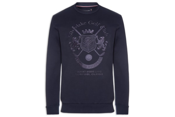 Casaco Moletom Masculino Sem Felpa Country Club Intechno - Azul