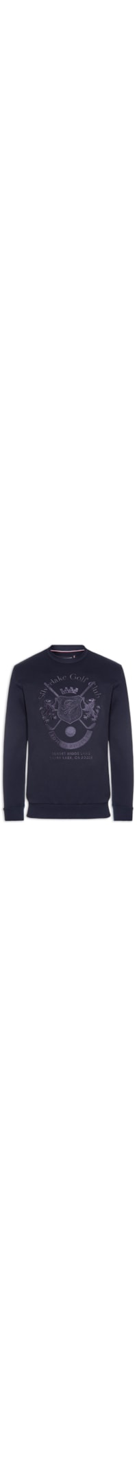 Casaco Moletom Masculino Sem Felpa Country Club Intechno - Azul