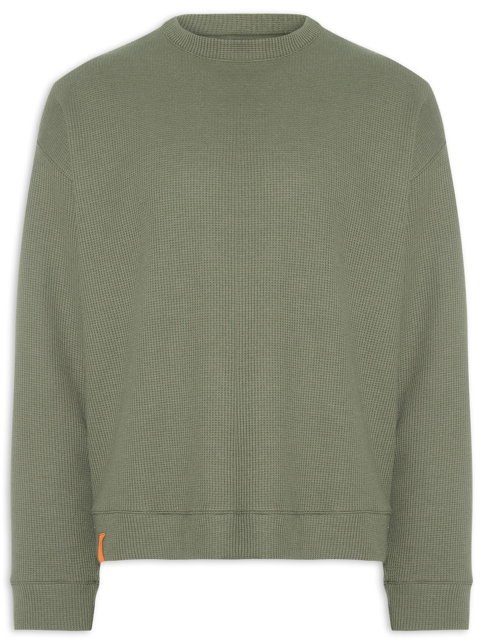 Casaco Moletom Masculino Waffle Texture Verde Osklen