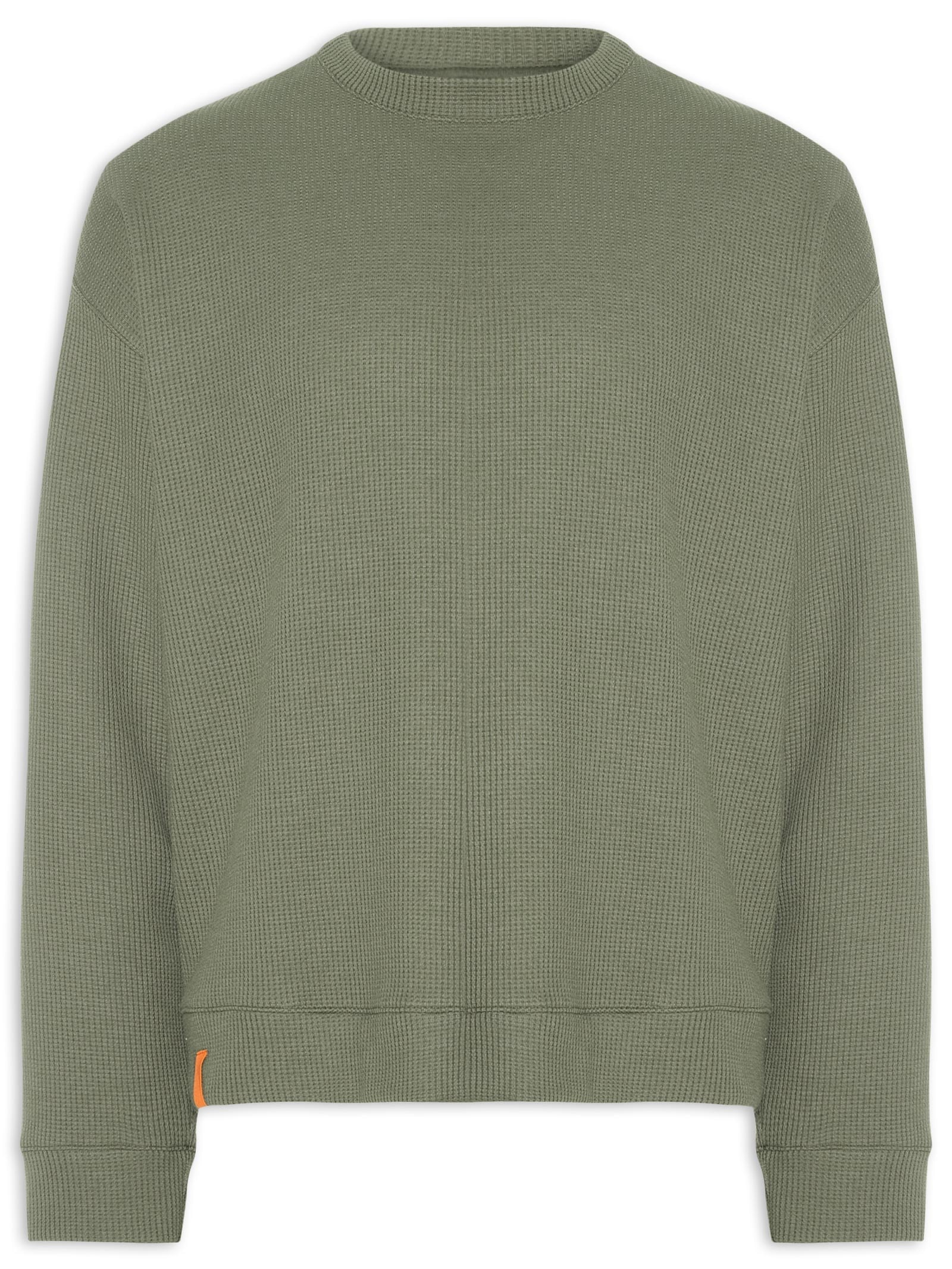 Casaco Moletom Masculino Waffle Texture Verde Osklen