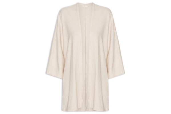 Casaco Off White Linho Niyati