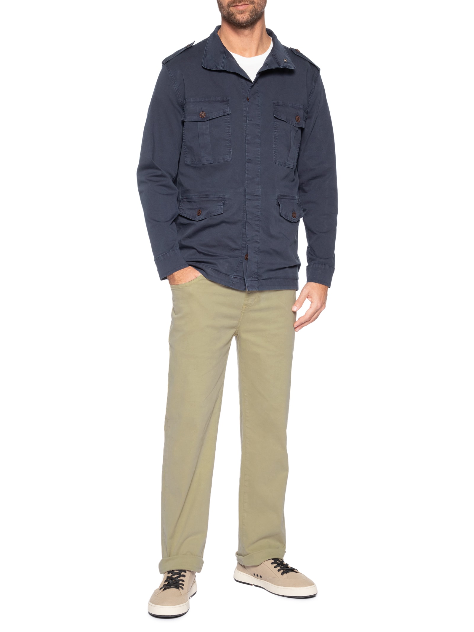 Casaco Parka Masculino Nevada Azul Austral