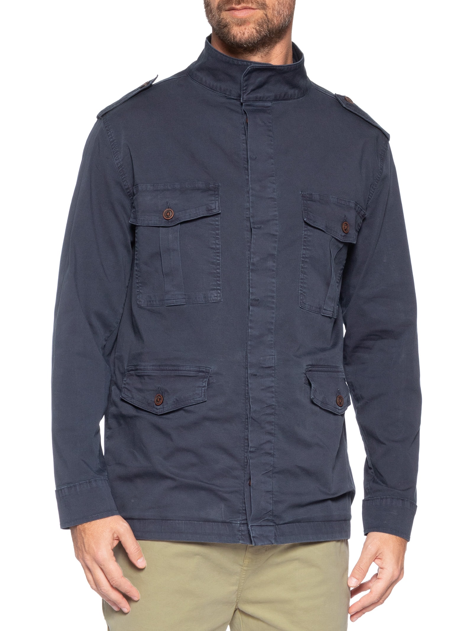 Casaco Parka Masculino Nevada Azul Austral